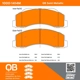 Purchase Top-Quality QUALITY-BUILT - 1000-1414M - Front Disc Brake Pad Set pa5