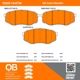 Purchase Top-Quality QUALITY-BUILT - 1000-1447M - Front Disc Brake Pad Set pa5