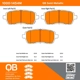 Purchase Top-Quality QUALITY-BUILT - 1000-1454M - Front Disc Brake Pad Set pa5
