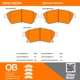Purchase Top-Quality QUALITY-BUILT - 1000-1522M - Front Disc Brake Pad Set pa4