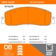 Purchase Top-Quality QUALITY-BUILT - 1000-1631M - Front Disc Brake Pad Set pa5