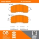 Purchase Top-Quality QUALITY-BUILT - 1000-1650M - Front Disc Brake Pad Set pa5