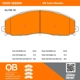 Purchase Top-Quality QUALITY-BUILT - 1000-1680M - Front Disc Brake Pad Set pa5
