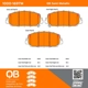 Purchase Top-Quality QUALITY-BUILT - 1000-1697M - Front Disc Brake Pad Set pa5
