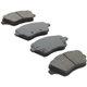 Purchase Top-Quality QUALITY-BUILT - 1000-1730M - Front Disc Brake Pad Set pa1