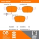 Purchase Top-Quality QUALITY-BUILT - 1000-1953M - Front Disk Brake Pad Set pa2