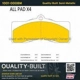 Purchase Top-Quality Front Semi Metallic Pads by QUALITY-BUILT - 1001-0008M pa5