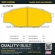 Purchase Top-Quality Front Semi Metallic Pads by QUALITY-BUILT - 1001-0303M pa1