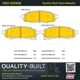 Purchase Top-Quality QUALITY-BUILT - 1001-0376M - Front Disc Brake Pad Set pa6