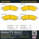 Purchase Top-Quality Front Semi Metallic Pads by QUALITY-BUILT - 1001-0412M pa1