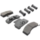 Purchase Top-Quality QUALITY-BUILT - 1001-0459M - Front Disc Brake Pad Set pa2