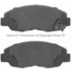 Purchase Top-Quality Front Semi Metallic Pads by QUALITY-BUILT - 1001-0465M pa2