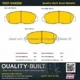 Purchase Top-Quality Front Semi Metallic Pads by QUALITY-BUILT - 1001-0465M pa5