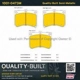 Purchase Top-Quality Front Semi Metallic Pads by QUALITY-BUILT - 1001-0473M pa1