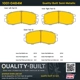 Purchase Top-Quality QUALITY-BUILT - 1001-0484M - Front Disc Brake Pad Set pa4
