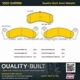 Purchase Top-Quality Front Semi Metallic Pads by QUALITY-BUILT - 1001-0499M pa1