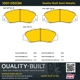 Purchase Top-Quality QUALITY-BUILT - 1001-0503M - Front Disc Brake Pad Set pa5
