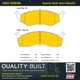 Purchase Top-Quality QUALITY-BUILT - 1001-0591M - Disc Brake Pad Set pa5