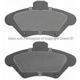 Purchase Top-Quality Front Semi Metallic Pads by QUALITY-BUILT - 1001-0600M pa2