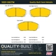 Purchase Top-Quality QUALITY-BUILT - 1001-0617M - Front Disc Brake Pad Set pa2