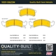 Purchase Top-Quality QUALITY-BUILT - 1001-0623M - Front Disc Brake Pad Set pa5