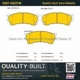Purchase Top-Quality Front Semi Metallic Pads by QUALITY-BUILT - 1001-0637M pa5