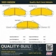 Purchase Top-Quality Front Semi Metallic Pads by QUALITY-BUILT - 1001-0652M pa1