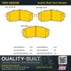 Purchase Top-Quality QUALITY-BUILT - 1001-0653M - Front Disc Brake Pad Set pa4