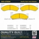 Purchase Top-Quality Front Semi Metallic Pads by QUALITY-BUILT - 1001-0785M pa1