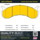 Purchase Top-Quality QUALITY-BUILT - 1001-0786AM - Front Disc Brake Pad Set pa6
