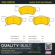 Purchase Top-Quality QUALITY-BUILT - 1001-0857M - Front Disc Brake Pad Set pa6