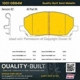 Purchase Top-Quality Front Semi Metallic Pads by QUALITY-BUILT - 1001-0884M pa1