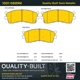 Purchase Top-Quality QUALITY-BUILT - 1001-0889M - Front Disc Brake Pad Set pa6