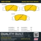 Purchase Top-Quality QUALITY-BUILT - 1001-1074M - Front Disc Brake Pad Set pa4
