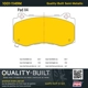 Purchase Top-Quality QUALITY-BUILT - 1001-1149M - Disc Brake Pad Set pa5