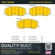 Purchase Top-Quality QUALITY-BUILT - 1001-1264M - Front Disc Brake Pad Set pa4