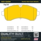 Purchase Top-Quality QUALITY-BUILT - 1001-1268M - Front Disc Brake Pad Set pa4