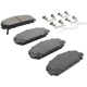 Purchase Top-Quality QUALITY-BUILT - 1001-1286M - Front Disc Brake Pad Set pa3