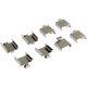 Purchase Top-Quality QUALITY-BUILT - 1001-1328M - Front Disc Brake Pad Set pa5