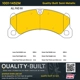 Purchase Top-Quality QUALITY-BUILT - 1001-1452M - Front Disc Brake Pad Set pa2