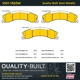 Purchase Top-Quality QUALITY-BUILT - 1001-1565M - Disc Brake Pad Set pa1