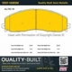 Purchase Top-Quality Front Semi Metallic Pads by QUALITY-BUILT - 1001-1680M pa1