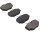 Purchase Top-Quality QUALITY-BUILT - 1002-0493M - Front Disc Brake Pad Set pa1