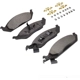 Purchase Top-Quality QUALITY-BUILT - 1002-0650M - Front Disk Brake Pad Set pa3