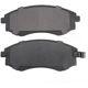Purchase Top-Quality QUALITY-BUILT - 1002-0700AM - Front Disk Brake Pad Set pa1