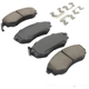 Purchase Top-Quality QUALITY-BUILT - 1002-0700BM - Front Disk Brake Pad Set pa3