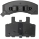 Purchase Top-Quality QUALITY-BUILT - 1002-0845M - Front Disc Brake Pad Set pa2