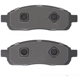 Purchase Top-Quality QUALITY-BUILT - 1002-1392M - Front Disc Brake Pad Set pa2
