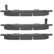 Purchase Top-Quality QUALITY-BUILT - 1002-1401M - Front Disc Brake Pad Set pa2
