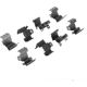 Purchase Top-Quality QUALITY-BUILT - 1002-1680M - Front Disc Brake Pad Set pa3